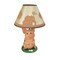 Muddy Delight Barnyard Pig Sculptural Table Lamp w/Decorative Shade